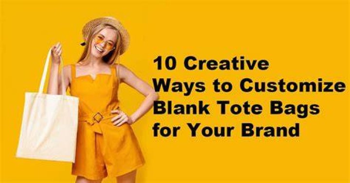 4 ways to customize your tote bag
