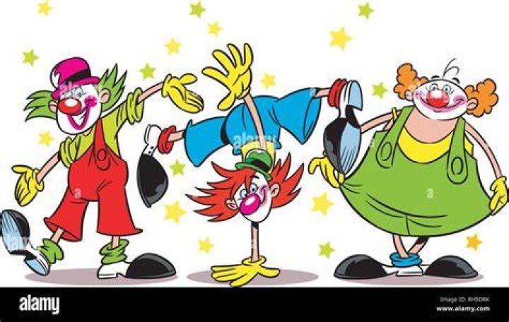 Lustige Clowns