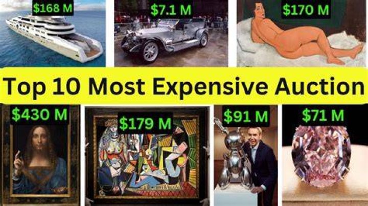 Top 10 Most Expensive Auction Items