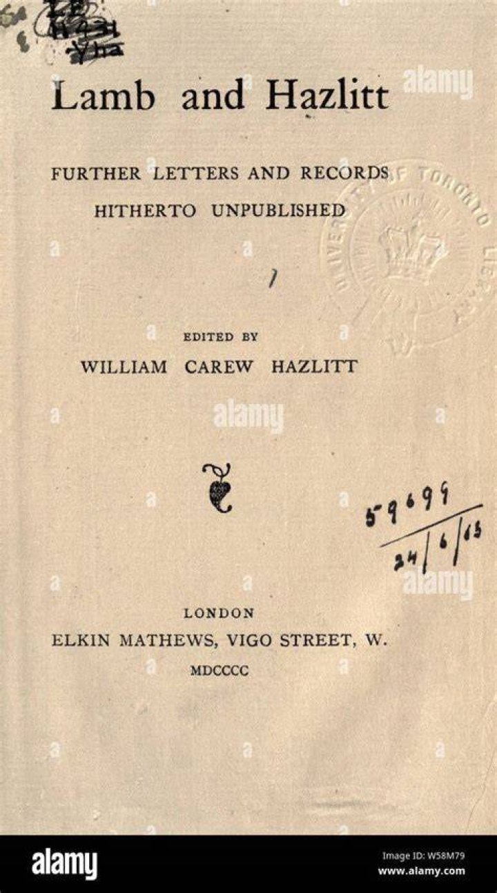 William Carew Hazlitt